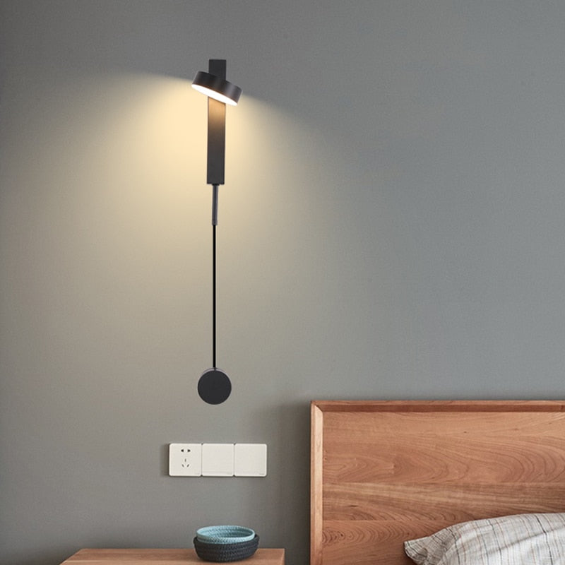 Modern Wall Lamp Slim LED Light Bar with Gold Accent - Product detail 5