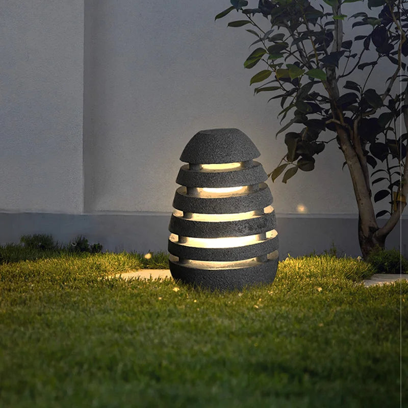 Modern Garden Light Japanese Style LED Outdoor Lantern - Product detail 4