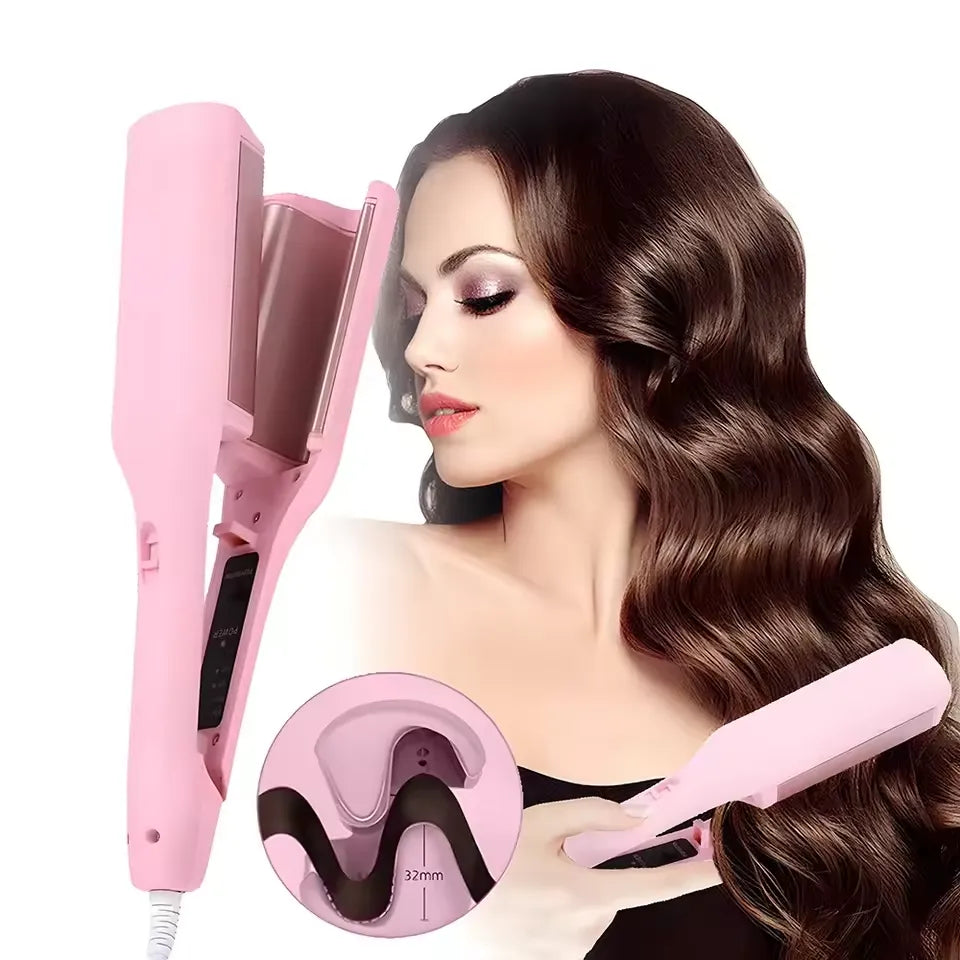 Professional Hair Curler  32mm Ceramic Barrel with Temperature Control - Product example