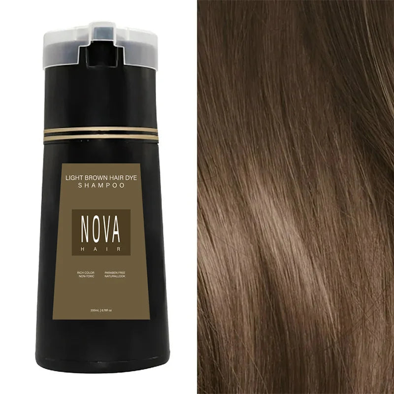 Natural Hair Dye Shampoo  Fast Color Treatment Without Damage - Product detail 5