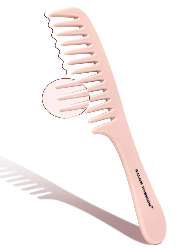 Wide Tooth Hair Comb Gentle Detangling Styling Tool - Product detail 19