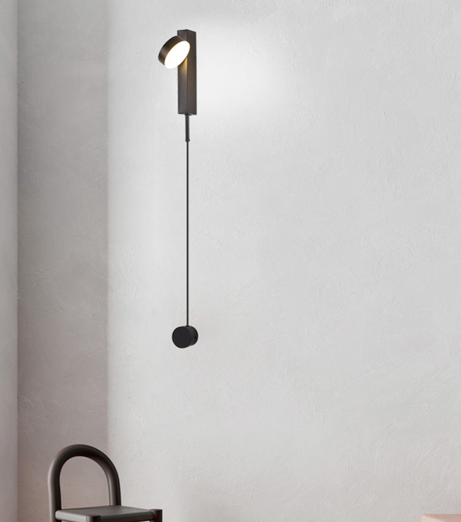 Modern Wall Lamp Slim LED Light Bar with Gold Accent - Product detail 7