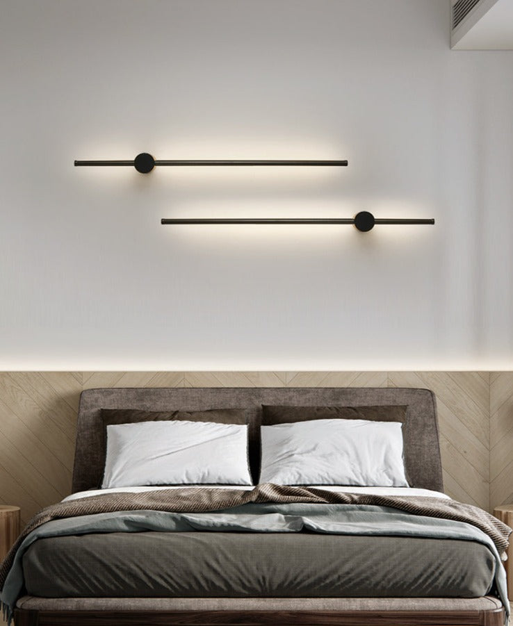 Minimalist Wall Lamp Linear LED Rod Design - Product detail 15
