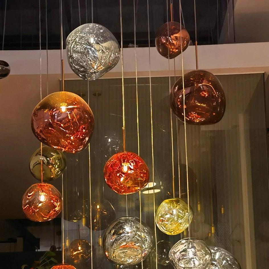 Modern Pendant Light Metallic Sphere Collection - Product detail 10