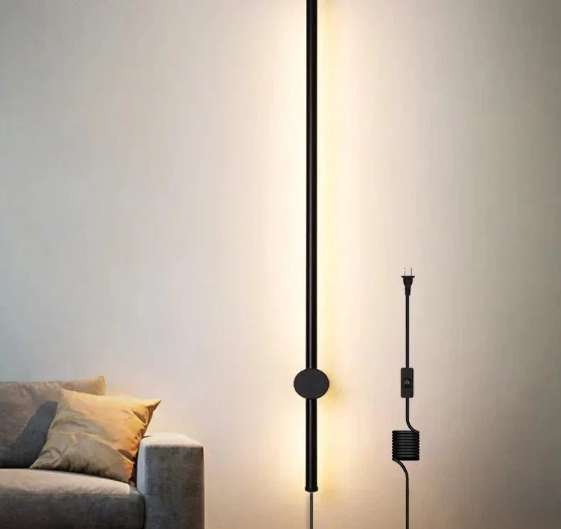 Minimalist Wall Lamp Linear LED Rod Design - Product detail 9