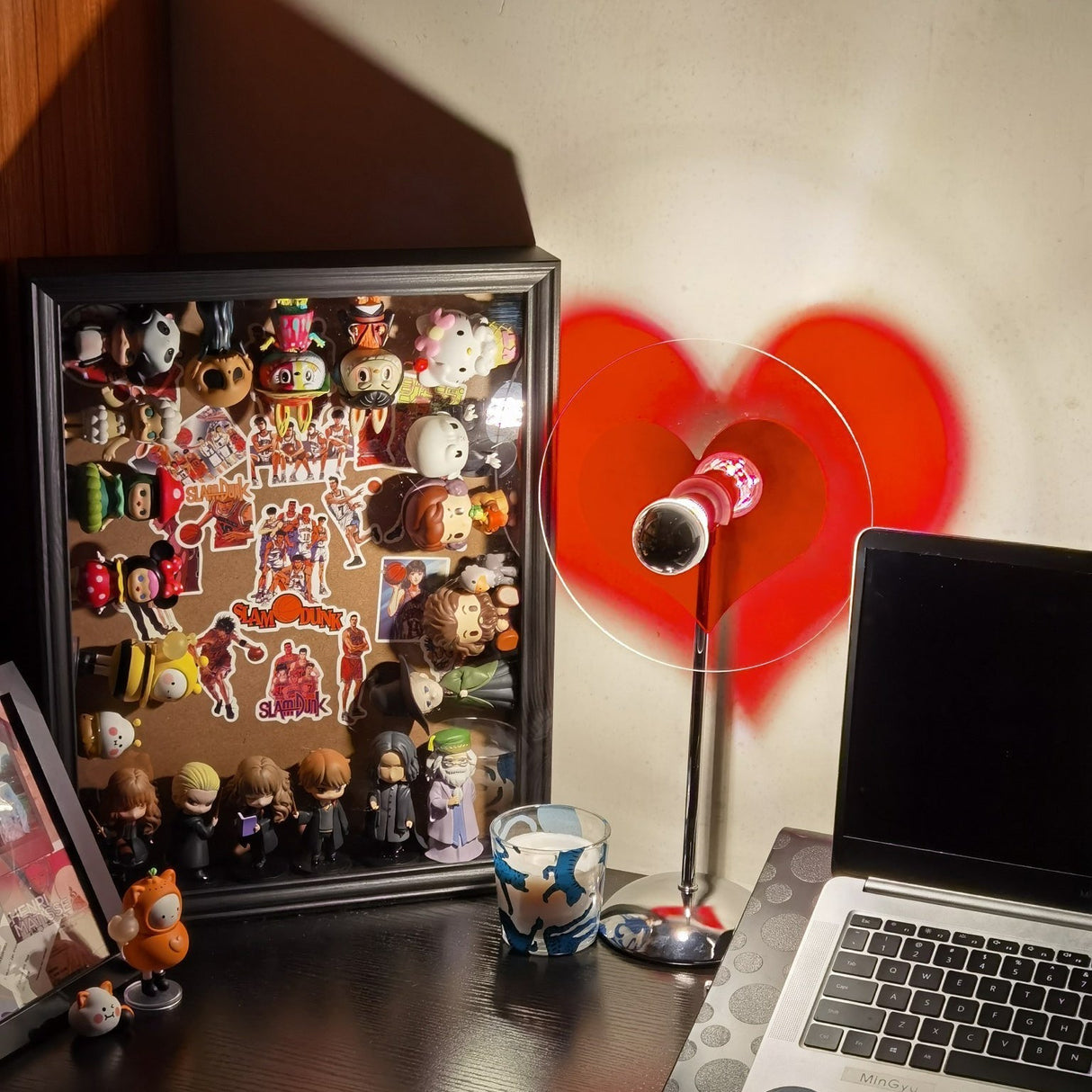 Heart LED Table Lamp Modern Rechargeable Metal Design - Product detail 13