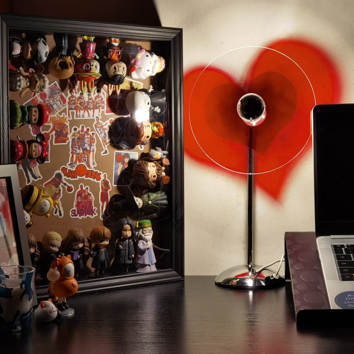 Heart LED Table Lamp Modern Rechargeable Metal Design - Product detail 14