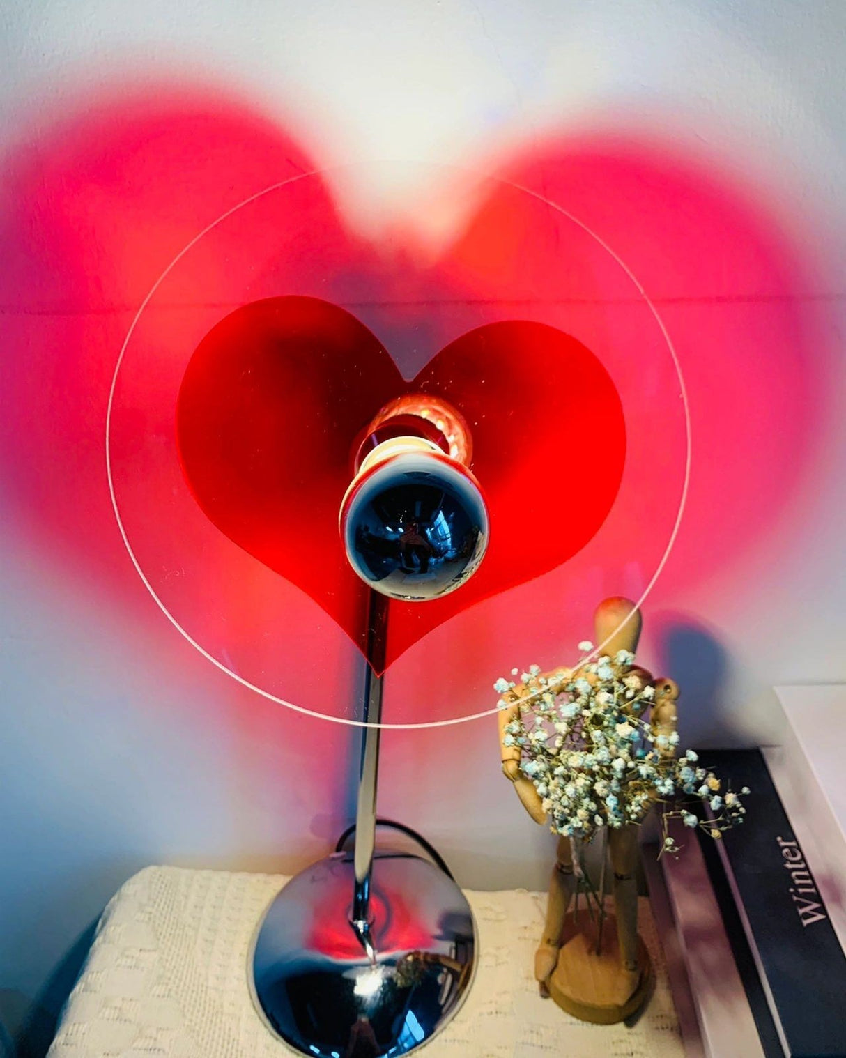 Heart LED Table Lamp Modern Rechargeable Metal Design - Product detail 43
