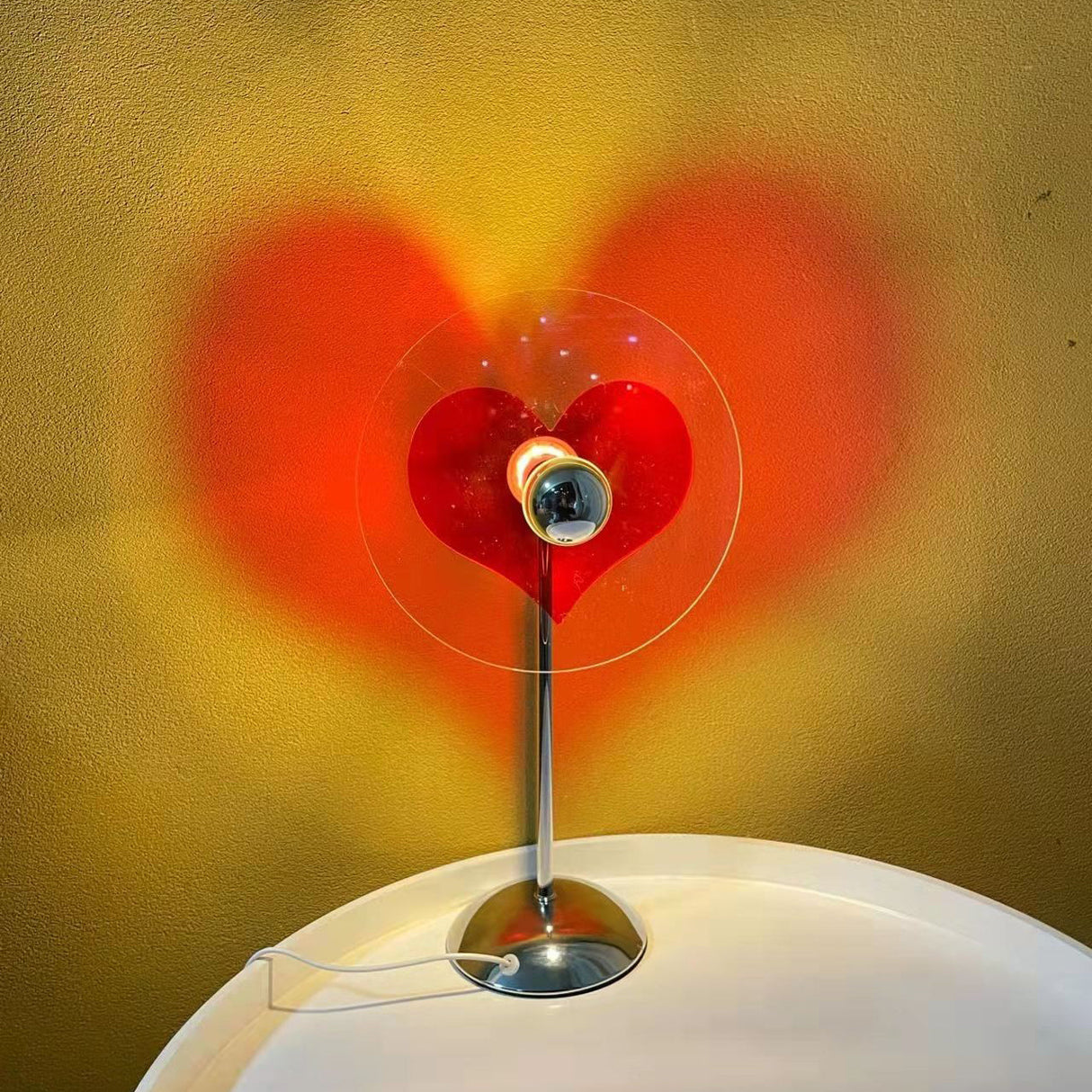 Heart LED Table Lamp Modern Rechargeable Metal Design - Product detail 47