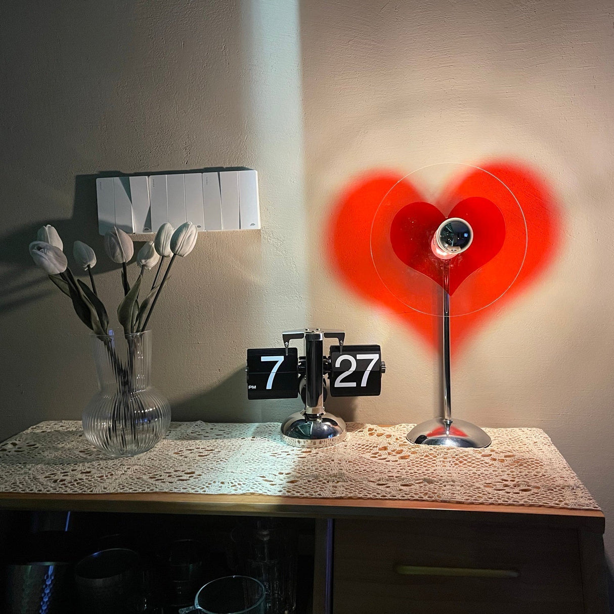 Heart LED Table Lamp Modern Rechargeable Metal Design - Product detail 66