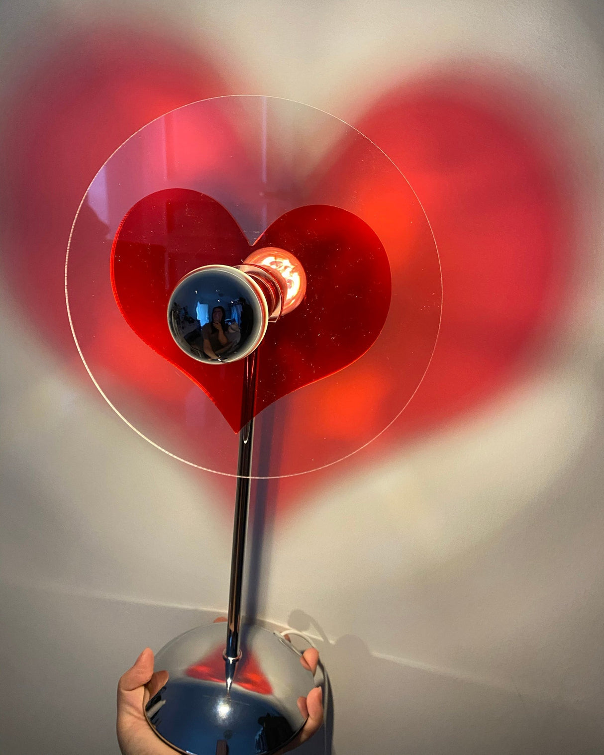 Heart LED Table Lamp Modern Rechargeable Metal Design - Product detail 76
