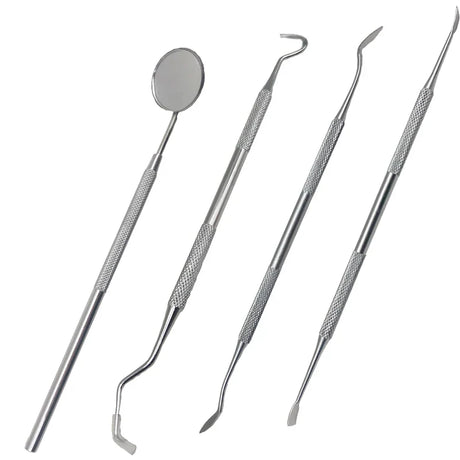 Professional Dental Tool Set  Stainless Steel Tartar Removal Kit - Product showcase