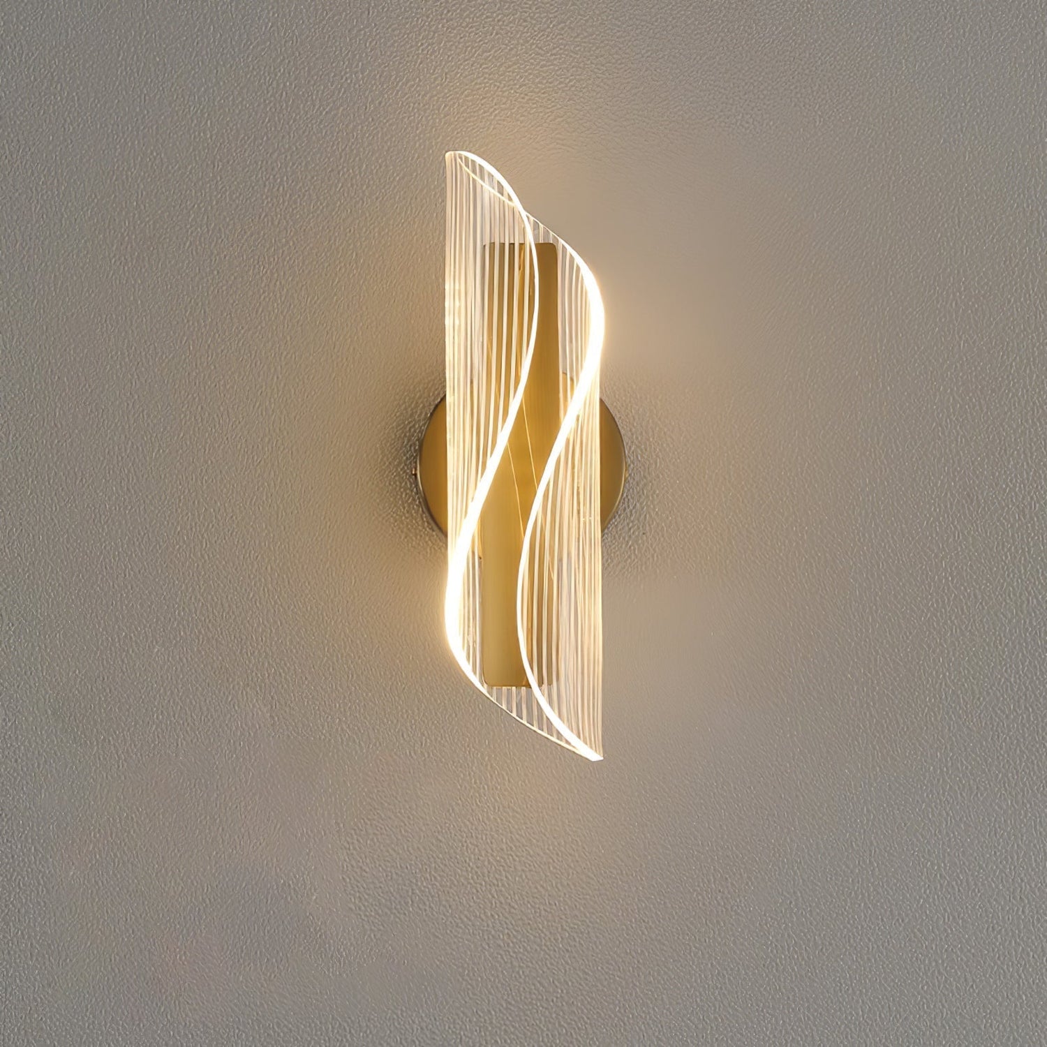Modern Crystal Wall Light  Gold Linear Design - Product detail 12