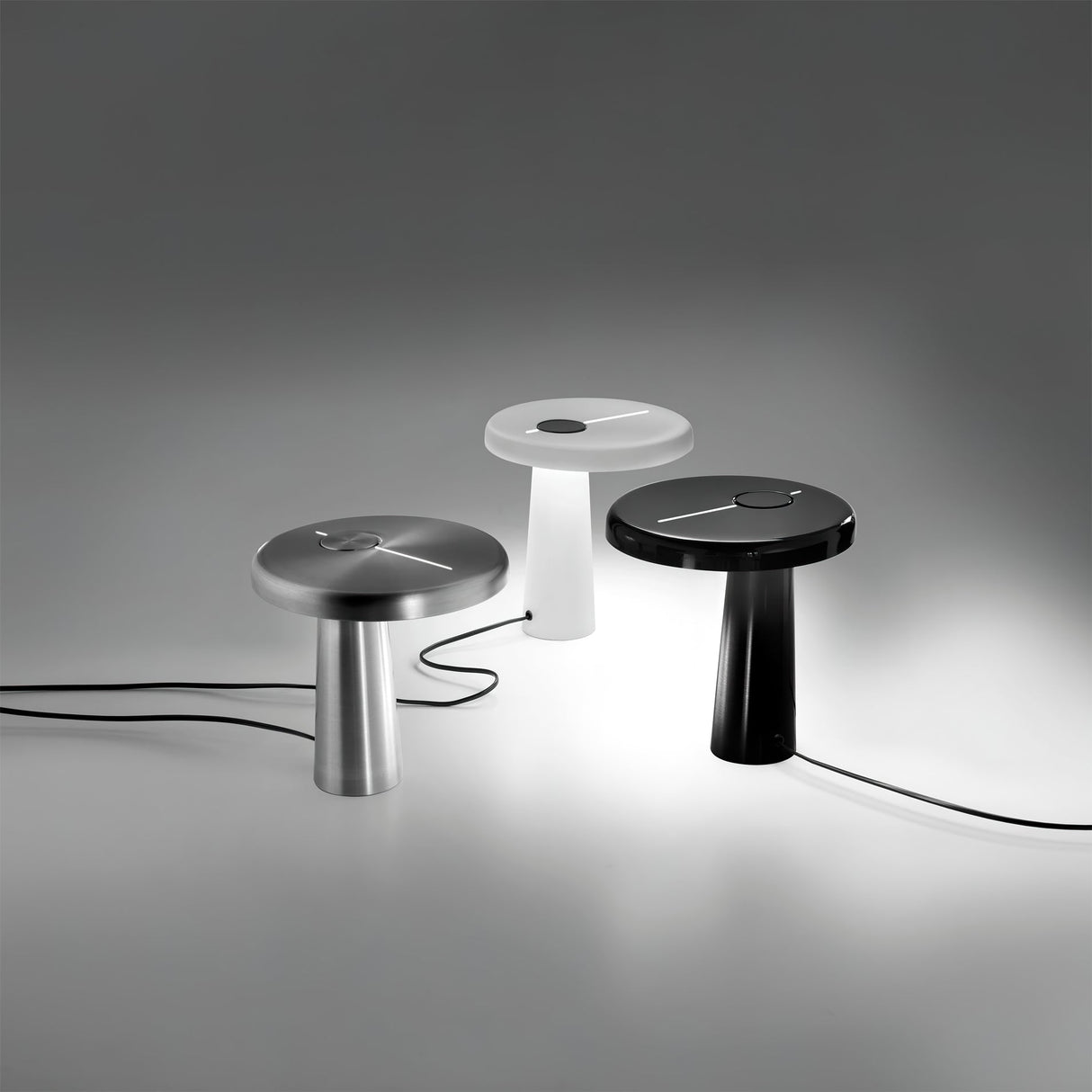 Modern LED Table Lamp Asymmetric Circular Design - Product detail 25