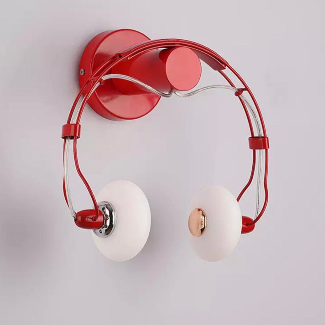 Modern Wall Sconce Musical Headphone Design - Product detail 11