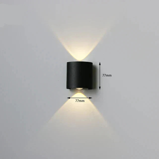 Modern LED Wall Light Dual Beam Aluminum Sconce - Product detail 8