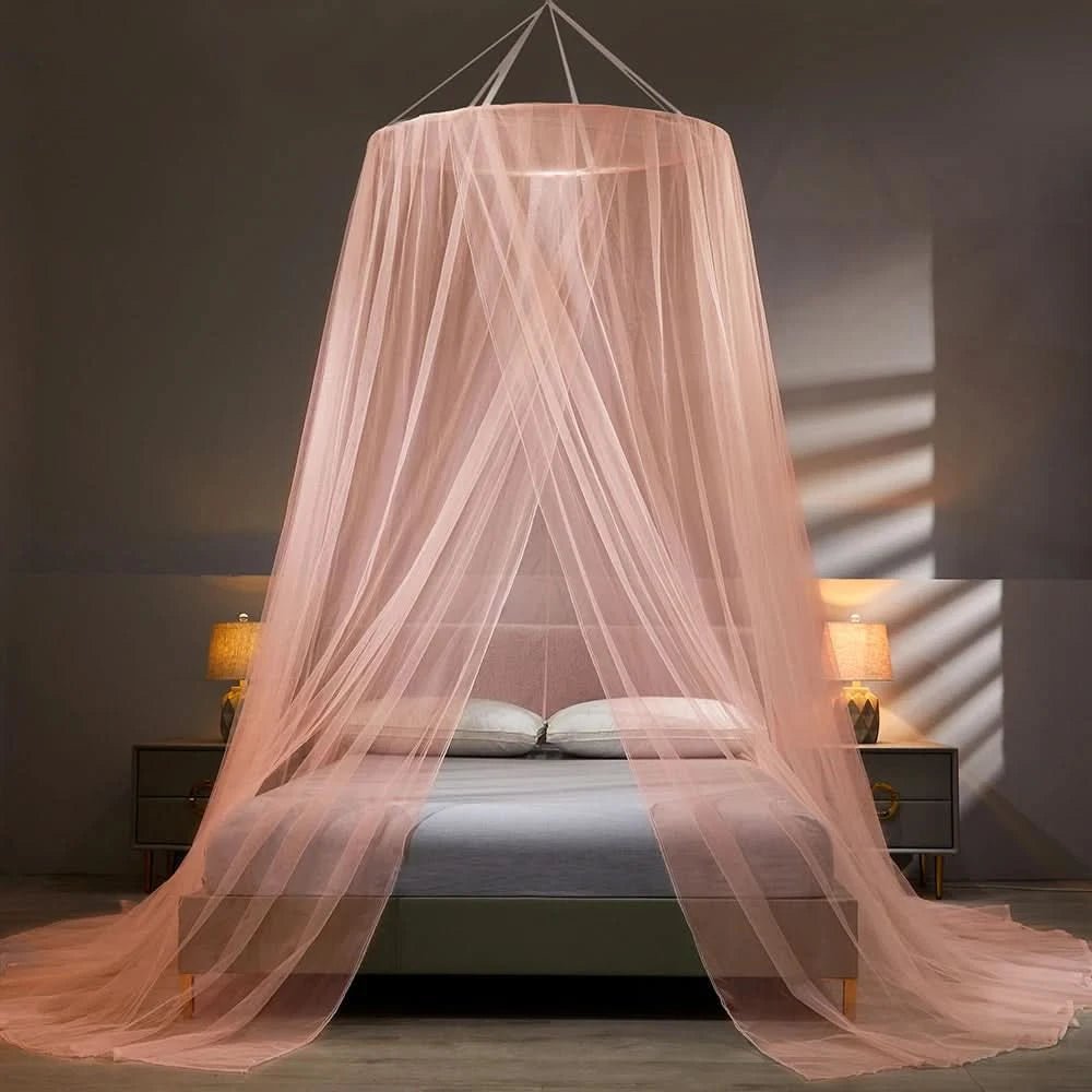 Mosquito Net Bed Canopy Dome Style with Hanging Ring - Product showcase