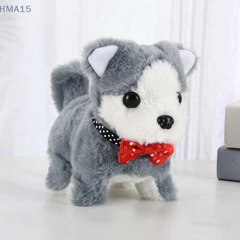Interactive Plush Robot Dog  Lifelike AI Pet Companion - Product example