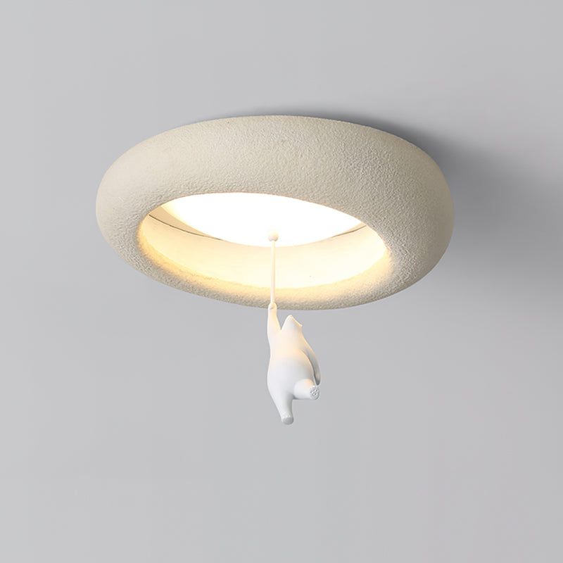 Modern Ceiling Light Sculptural Ring Design - Product detail 9