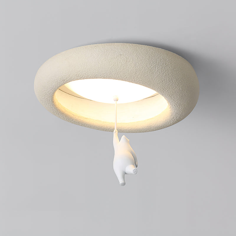 Modern Ceiling Light Sculptural Ring Design - Product detail 10