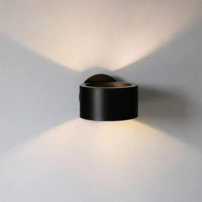 Modern LED Wall Light Gold Metal Curved Design - Product detail 8