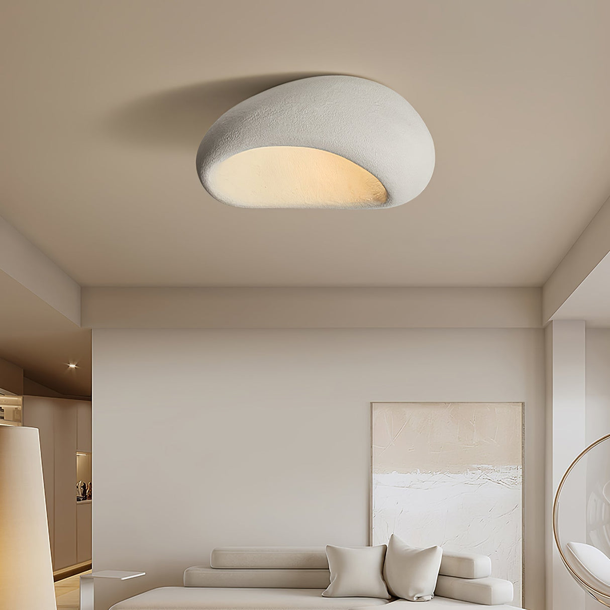 Modern Ceiling Light Cloud-Inspired Japanese Design - Product example