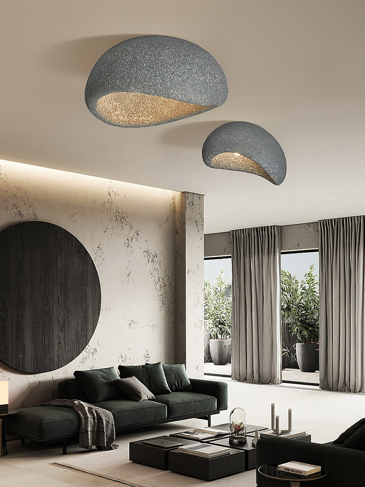 Modern Ceiling Light Cloud-Inspired Japanese Design - Product detail 18