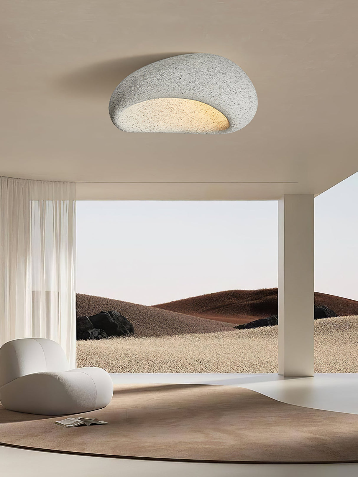 Modern Ceiling Light Cloud-Inspired Japanese Design - Product detail 19