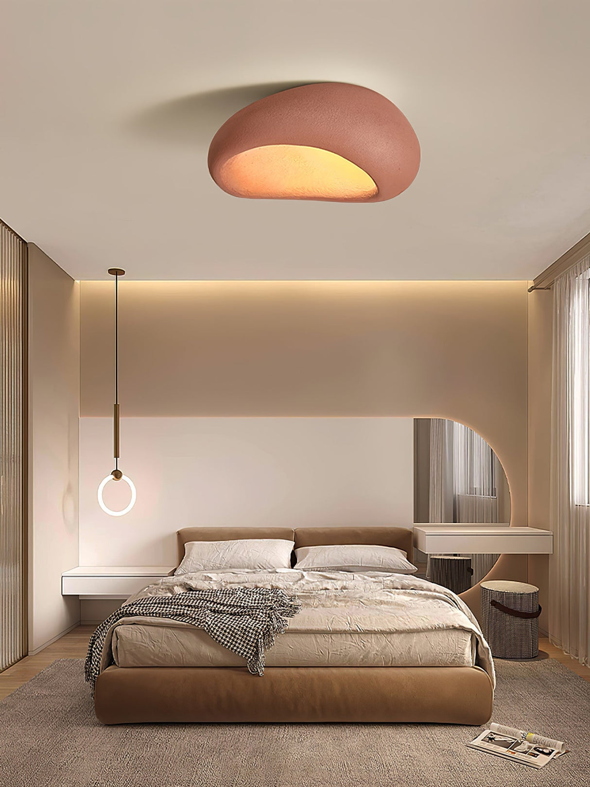 Modern Ceiling Light Cloud-Inspired Japanese Design - Product detail 7
