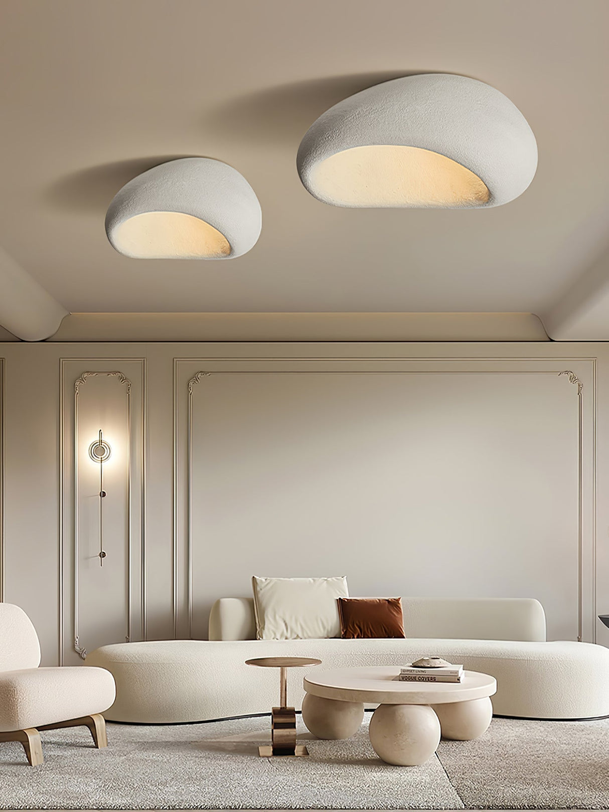 Modern Ceiling Light Cloud-Inspired Japanese Design - Product detail 9