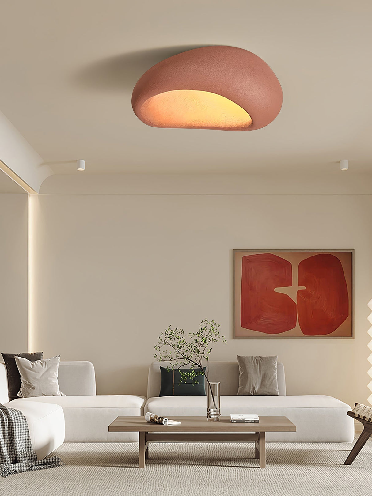 Modern Ceiling Light Cloud-Inspired Japanese Design - Product detail 10