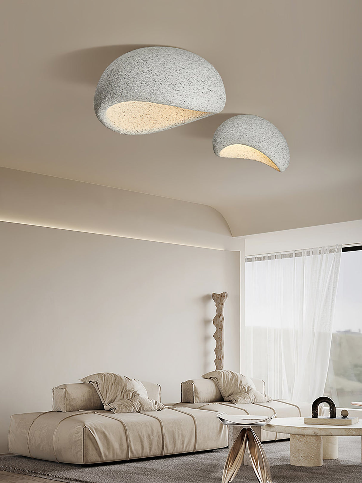 Modern Ceiling Light Cloud-Inspired Japanese Design - Product detail 13