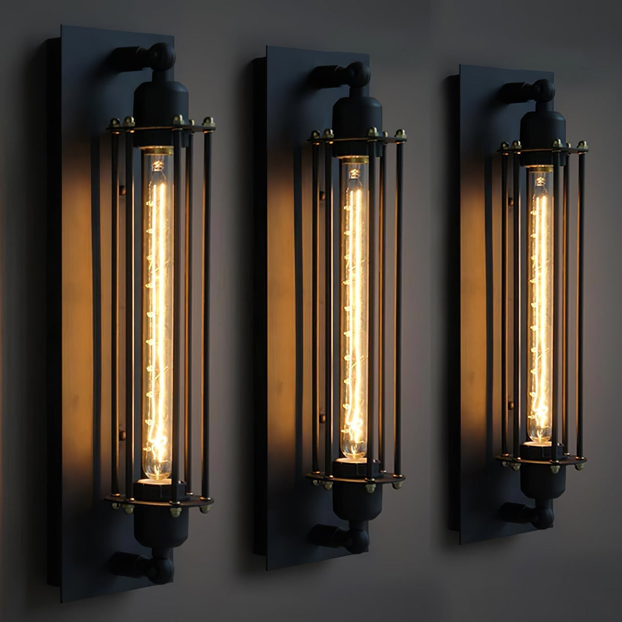 Industrial Wall Light Elongated Tube Design with LED - Product detail 4