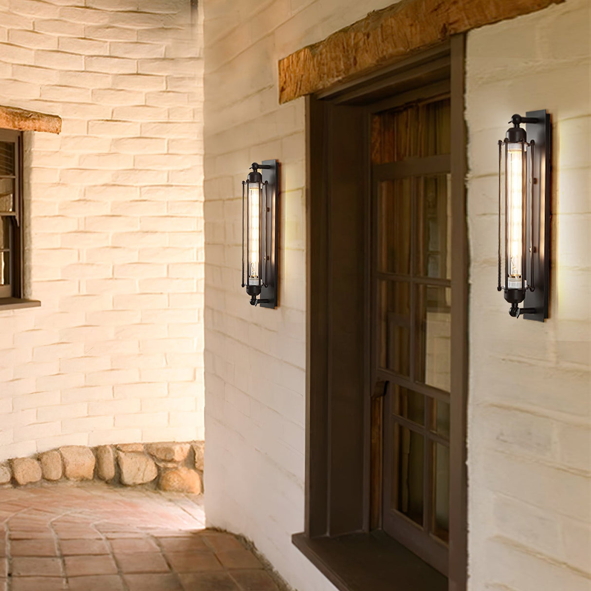 Industrial Wall Light Elongated Tube Design with LED - Product detail 5