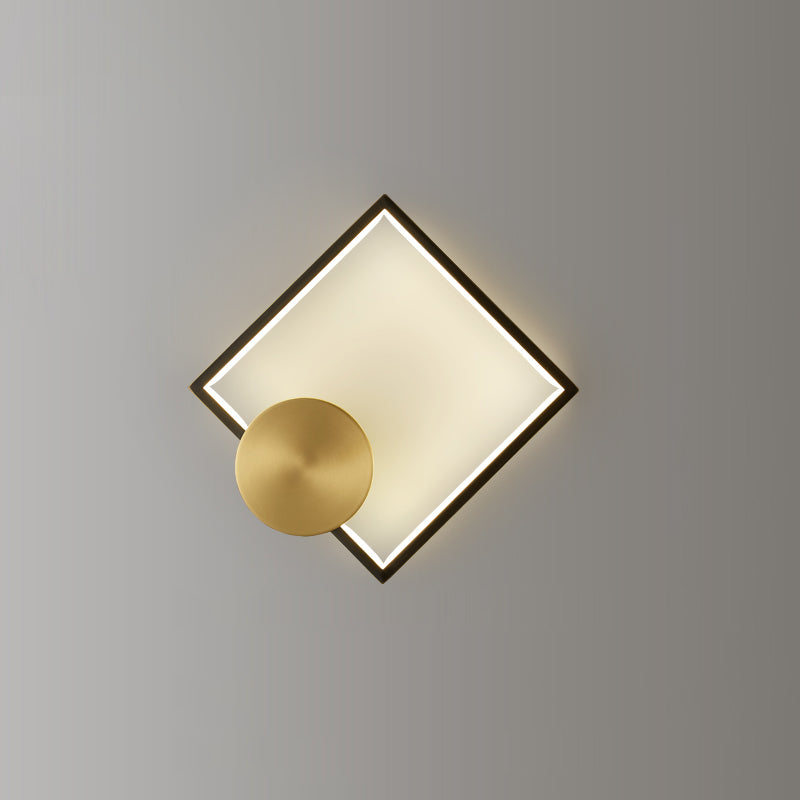 Modern Geometric Wall Light LED Metal Accent Sconce - Product detail 20