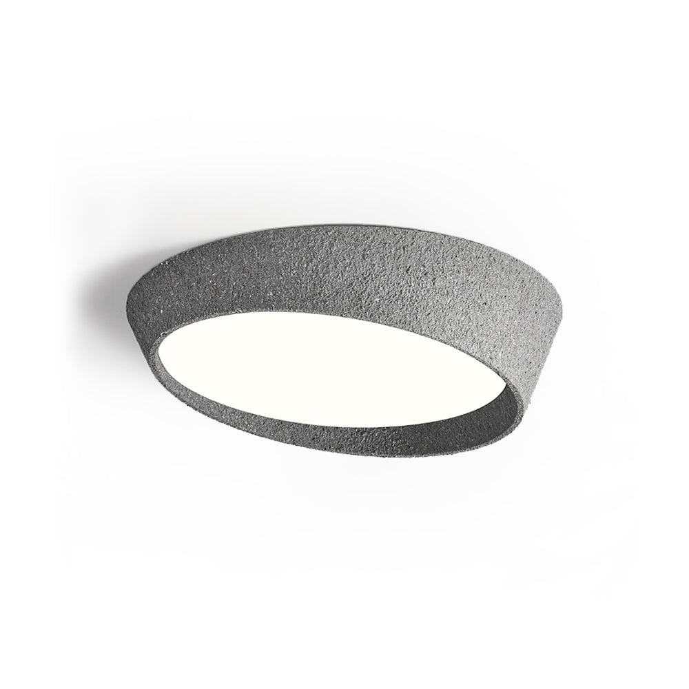 Modern Ceiling Light Textured Metal Oval Design - Product detail 18