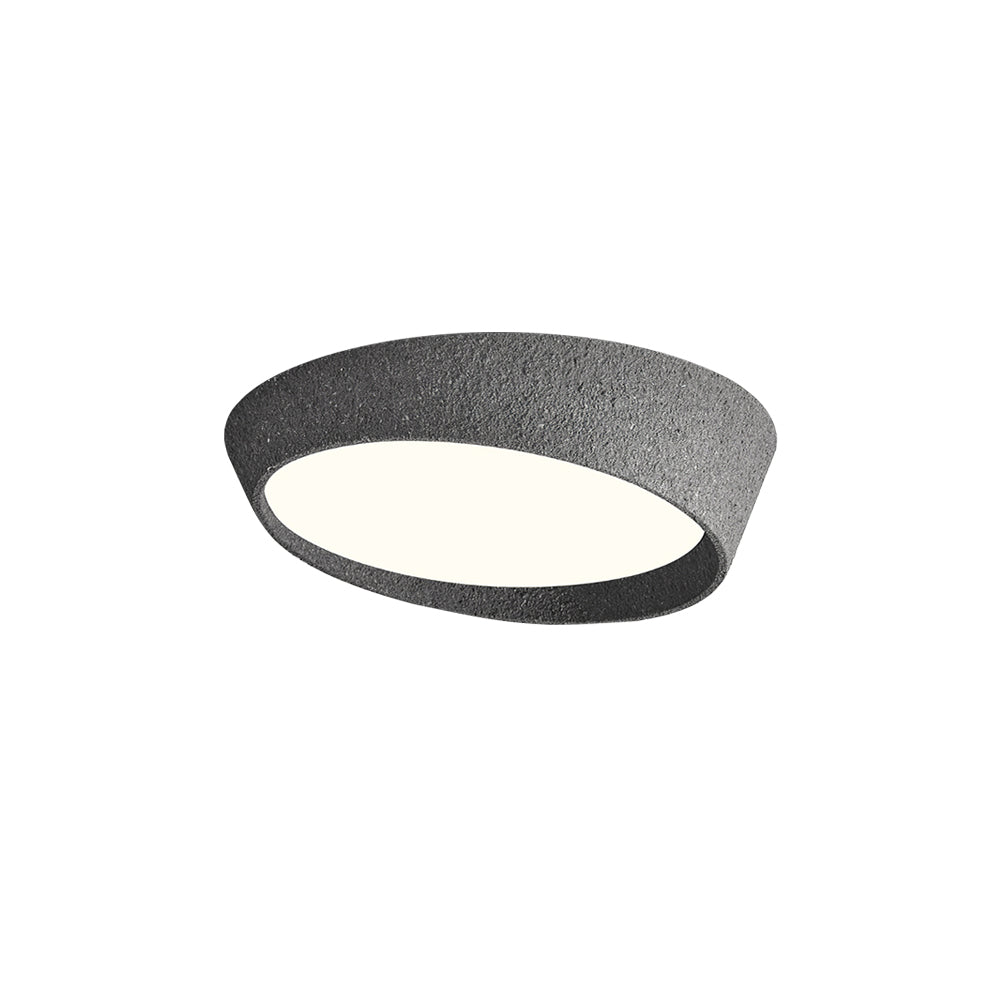 Modern Ceiling Light Textured Metal Oval Design - Product detail 17