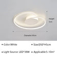 Modern LED Ceiling Light  Spiral Minimalist Design - Product detail 9