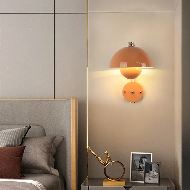 Modern Wall Lamp Adjustable Dome Shade Design - Product detail 4