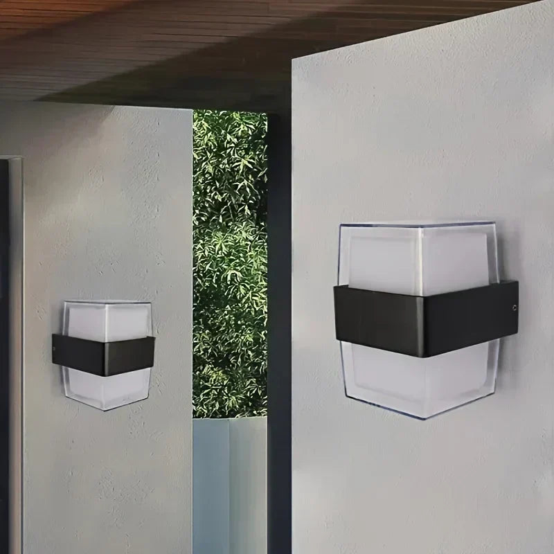 Modern Outdoor Wall Light Waterproof LED Sconce - Product example