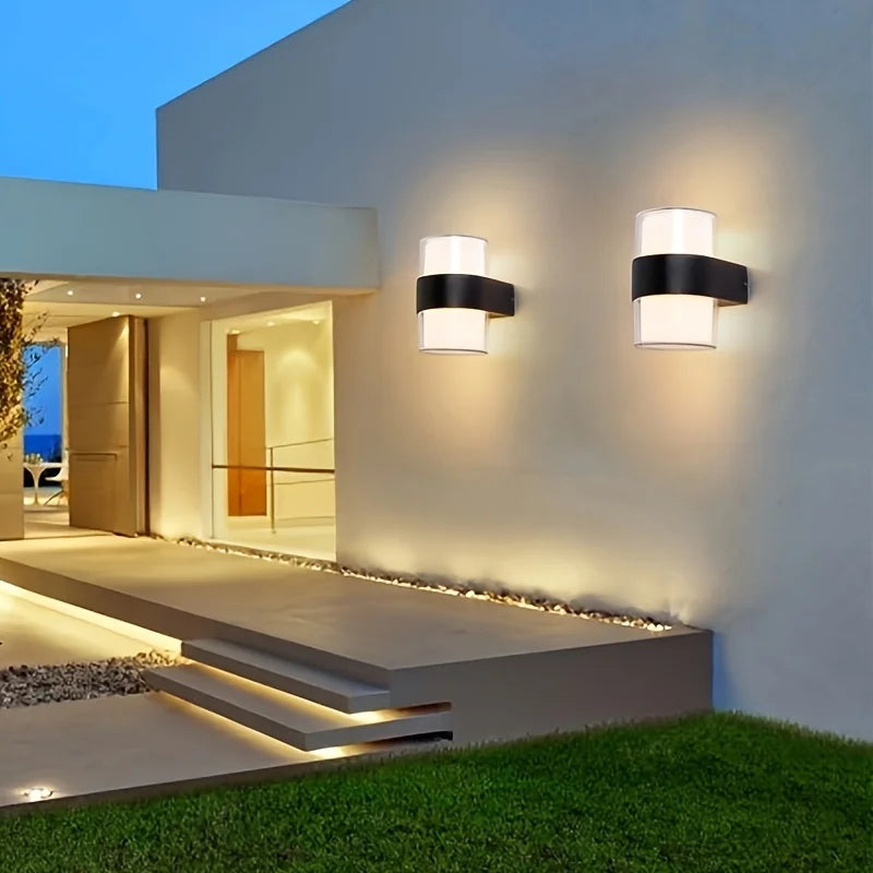 Modern Outdoor Wall Light Waterproof LED Sconce - Detailed view