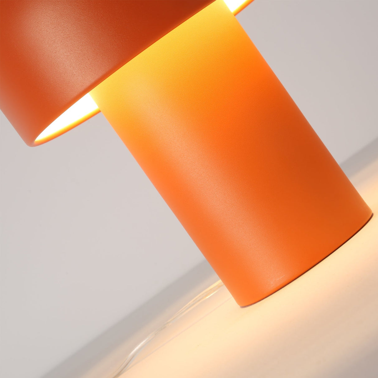 Modern Mushroom Table Lamp Metal Dome Design - Product detail 14