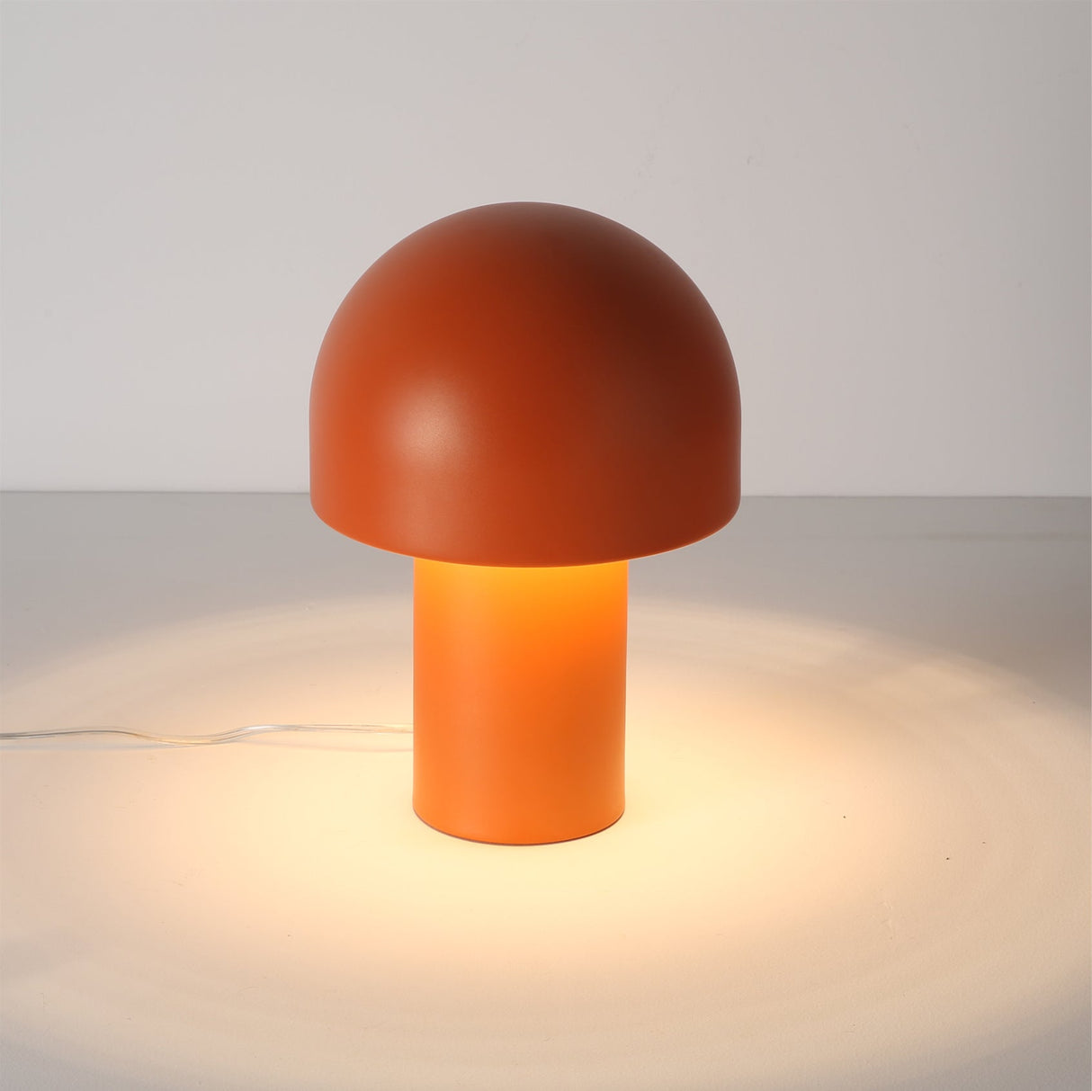 Modern Mushroom Table Lamp Metal Dome Design - Product detail 11