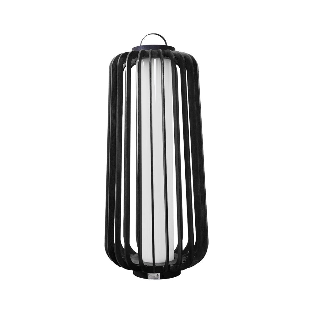 Modern Outdoor Table Lamp Wood Slat Lantern Design - Product detail 44