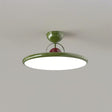 Modern Ceiling Light  Green Metal LED Panel Design - Product detail 21