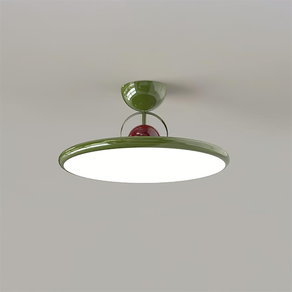 Modern Ceiling Light  Green Metal LED Panel Design - Product detail 21