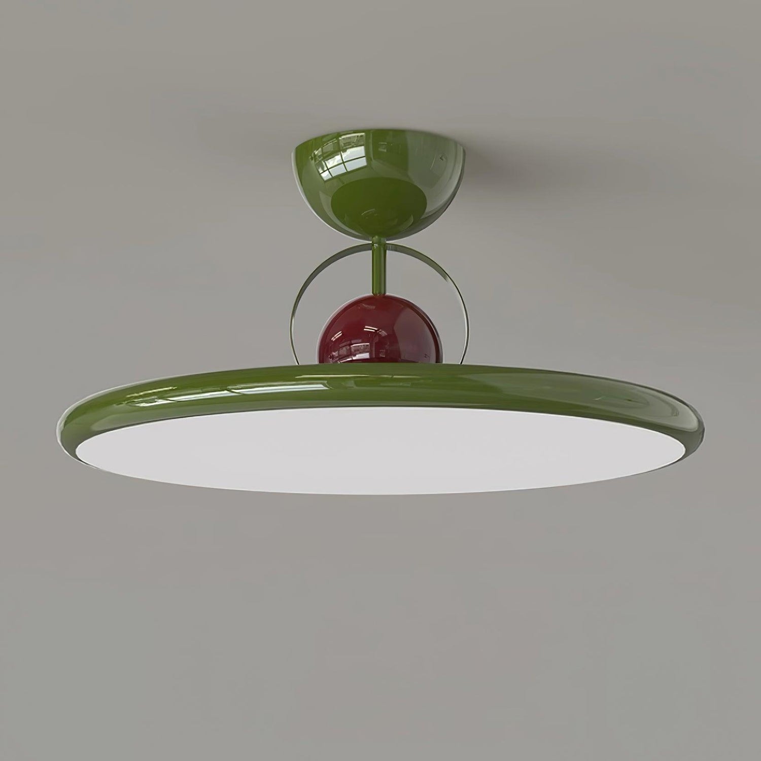 Modern Ceiling Light  Green Metal LED Panel Design - Product detail 16