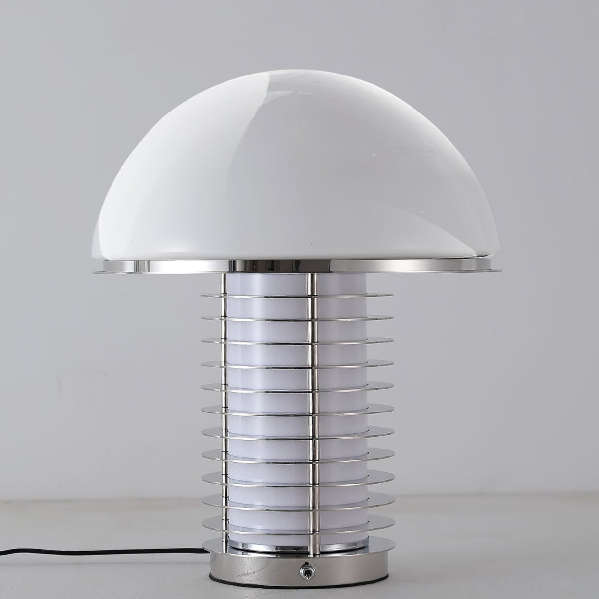 Modern Table Lamp Mushroom Dome Glass Shade - Product detail 5