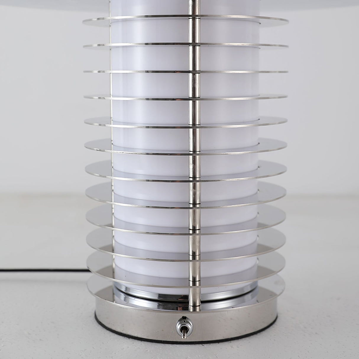 Modern Table Lamp Mushroom Dome Glass Shade - Product detail 4