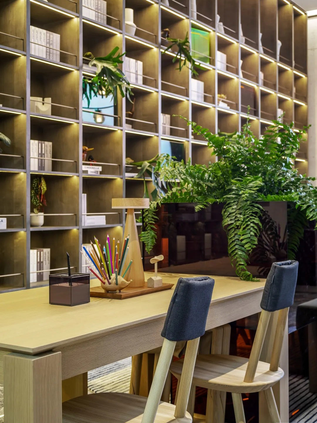 Wooden Table Lamp Minimalist Maritime Design - Product detail 14